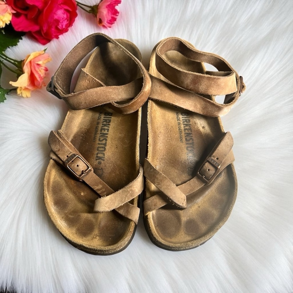 Birkenstock Yara Leather Sandals – EU 37 / US 6